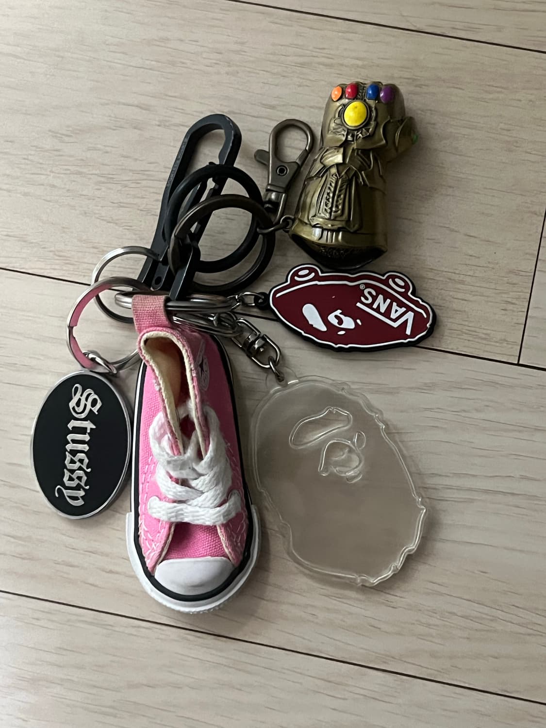 스투시, 베이프 키링 판매합니다. 상품이미지1