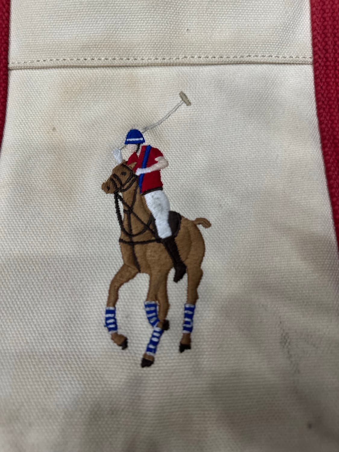 폴로랄프로렌  빅 포니 캔버스 토트백L 사이즈 상품이미지2