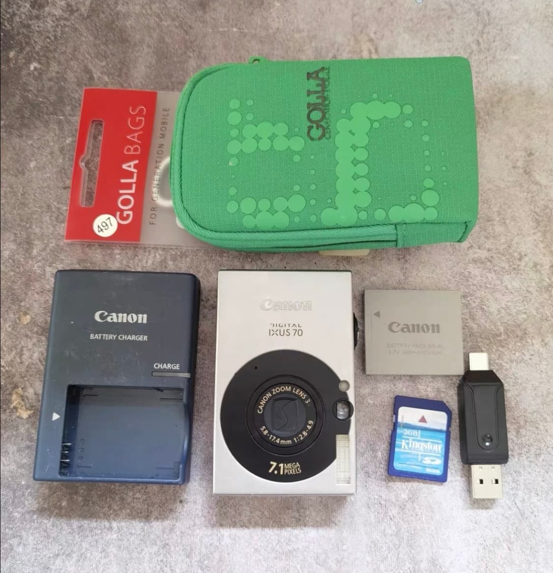 캐논 익서스 70 CANON IXUS 70 빈티지 디지털카메라 디카 상품이미지7