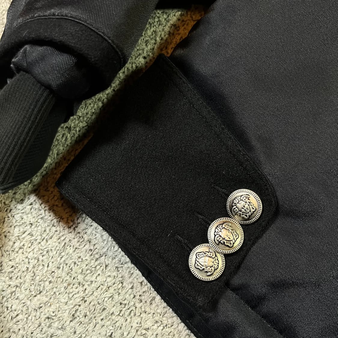 VERSACE 베르사체 메두사 빅로고 블루종 자켓 상품이미지4