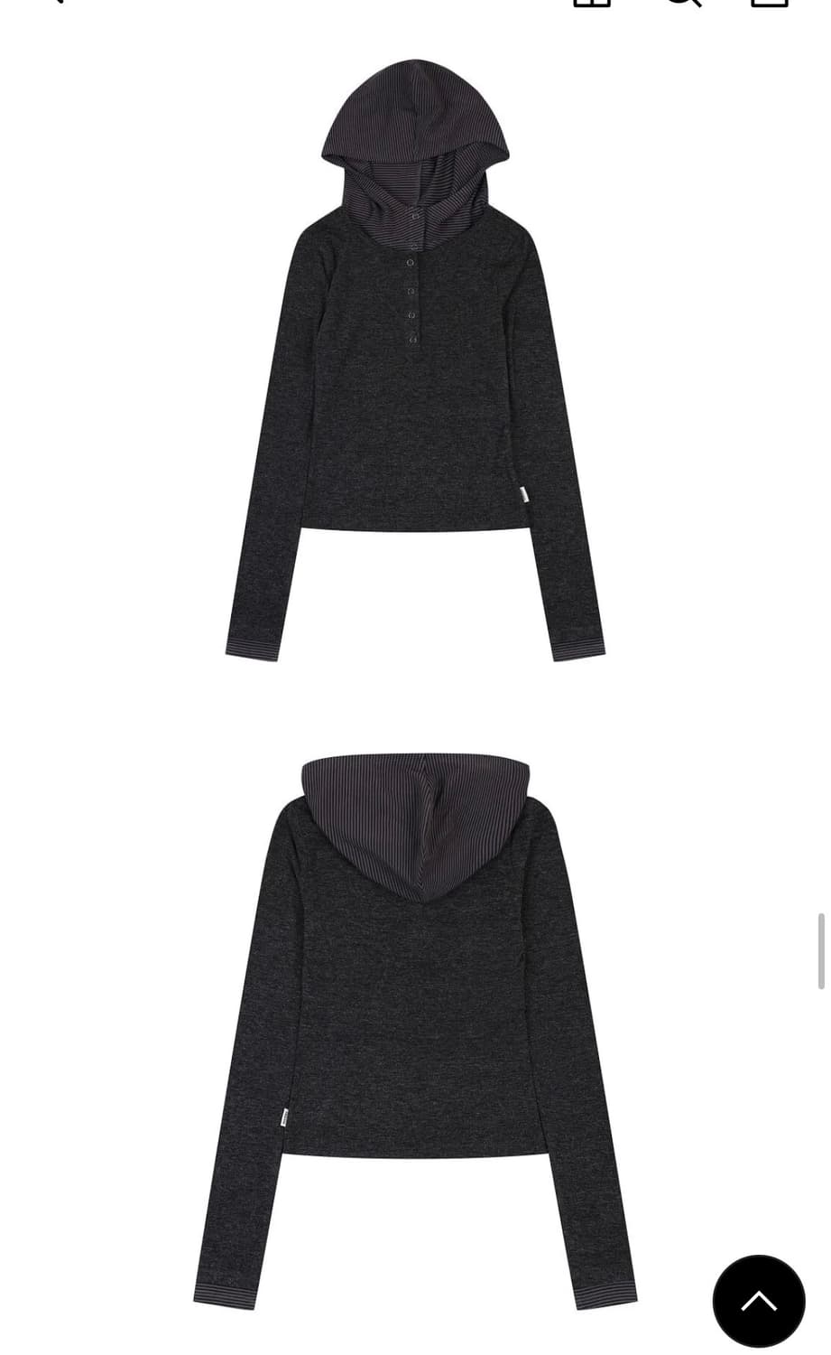 오디너리홀리데이 레이어드후드 상품이미지1