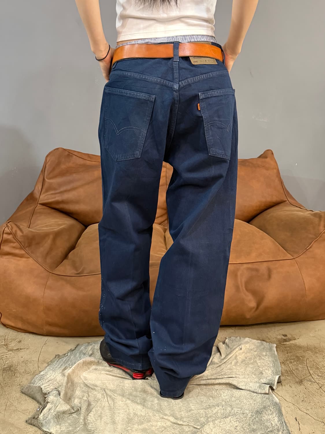 90‘s MADE IN USA 🇺🇸 리바이스 565 루즈핏 오렌지탭 상품이미지6