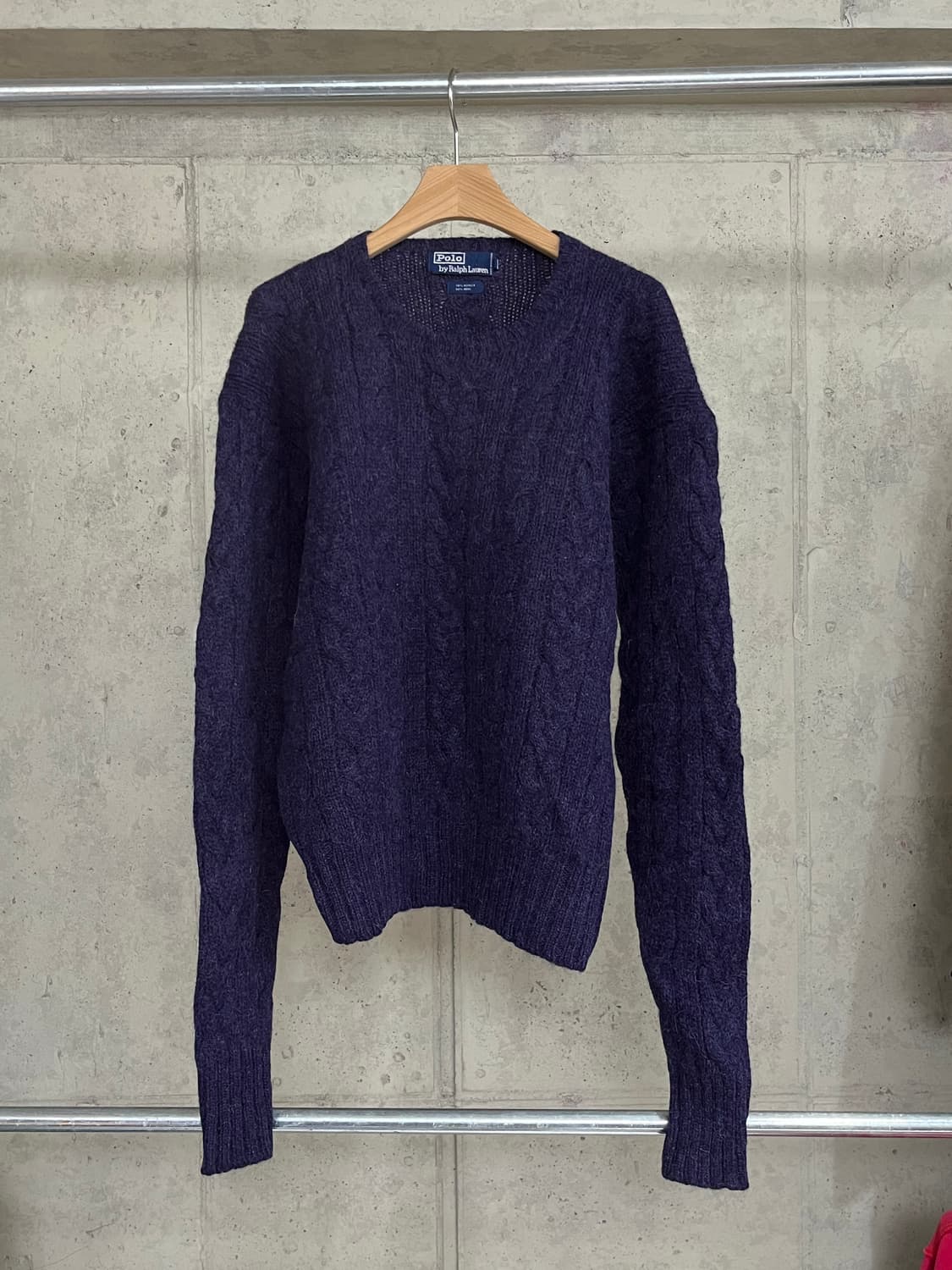 POLO RALPH LAUREN ALPACA  KNIT (M) 상품이미지1