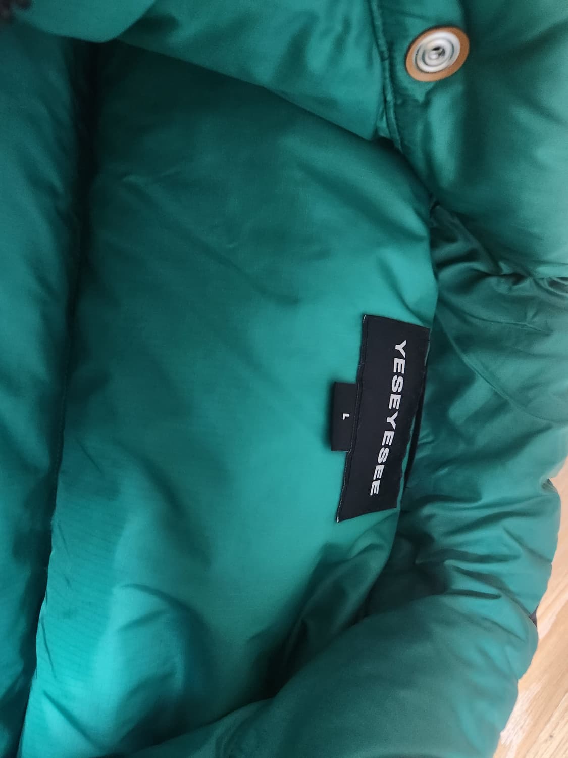 예스아이씨패딩 라지 상품이미지3