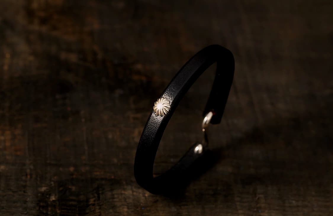 3cross cowhide silver925navajo bracelets 상품이미지4