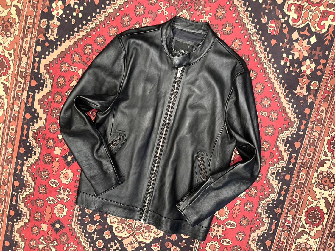 ( XL-2X ) 바이커자켓 레이싱자켓 라이더자켓 봄버자켓 가죽자켓 상품이미지1