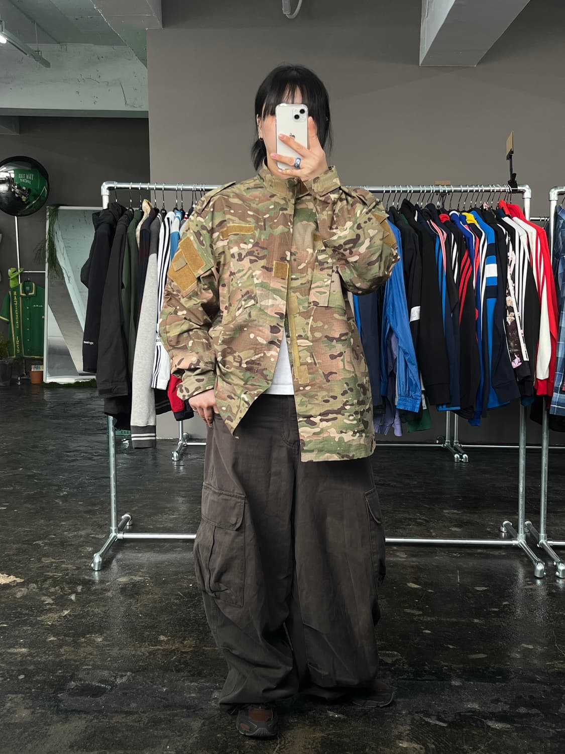 빈티지 BDU 밀리터리 야상 자켓 상품이미지5