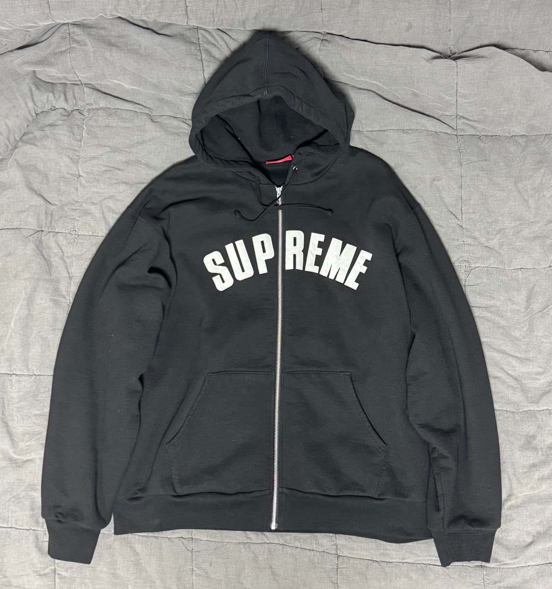 슈프림 아크써멀 후드집업 블랙 XL 상품이미지1