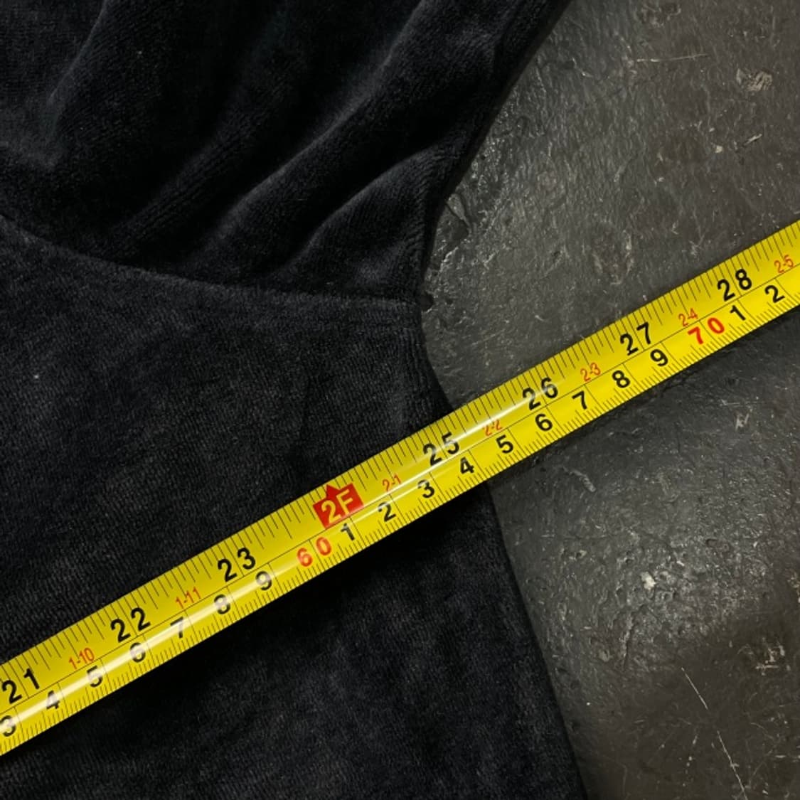 90 아디다스 크롭 벨벳 반집업  상품이미지7