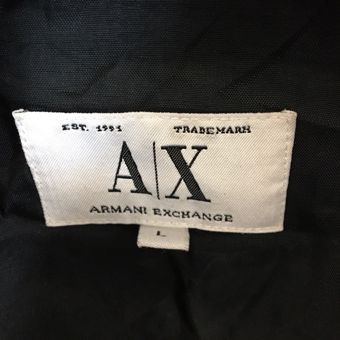 AX 아르마니익스체인지 모직 집업코트 105 히든  상품이미지5