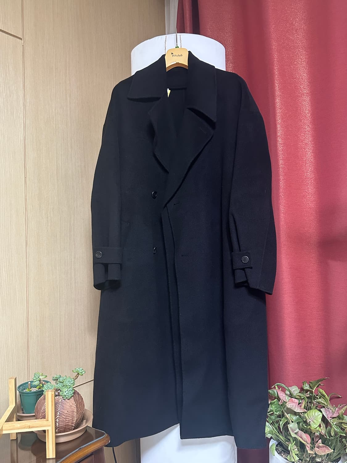 송지오옴므 핸드메이드 더블 코트 상품이미지2