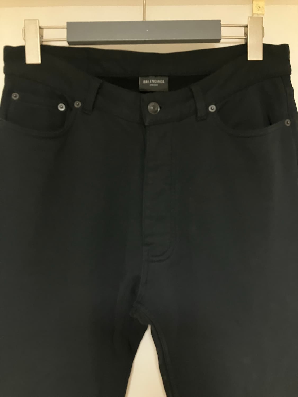 발렌시아가 5 포켓 팬츠 블랙 S사이즈 상품이미지2