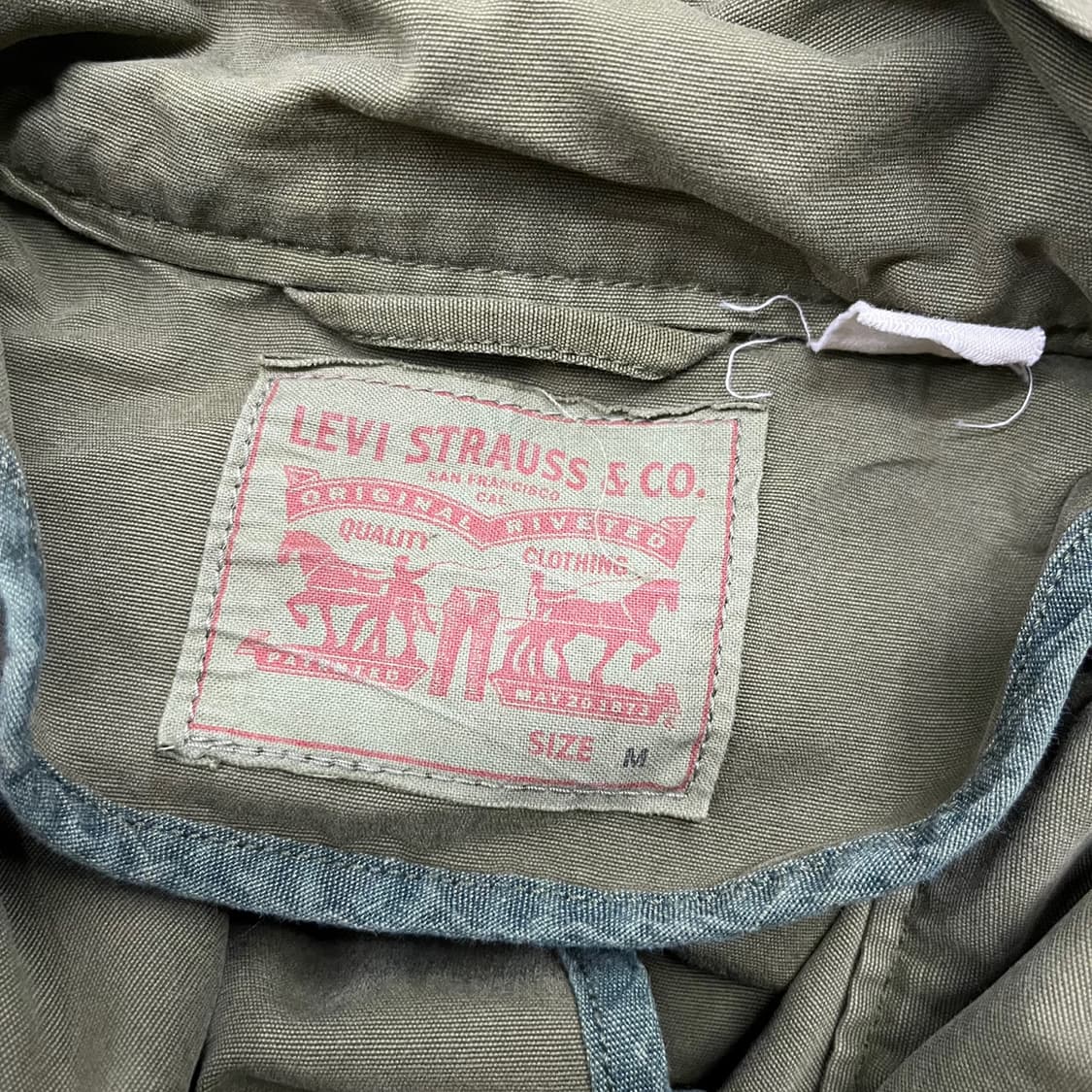 [정품/M] 리바이스 필드 야상 자켓 b15 상품이미지6