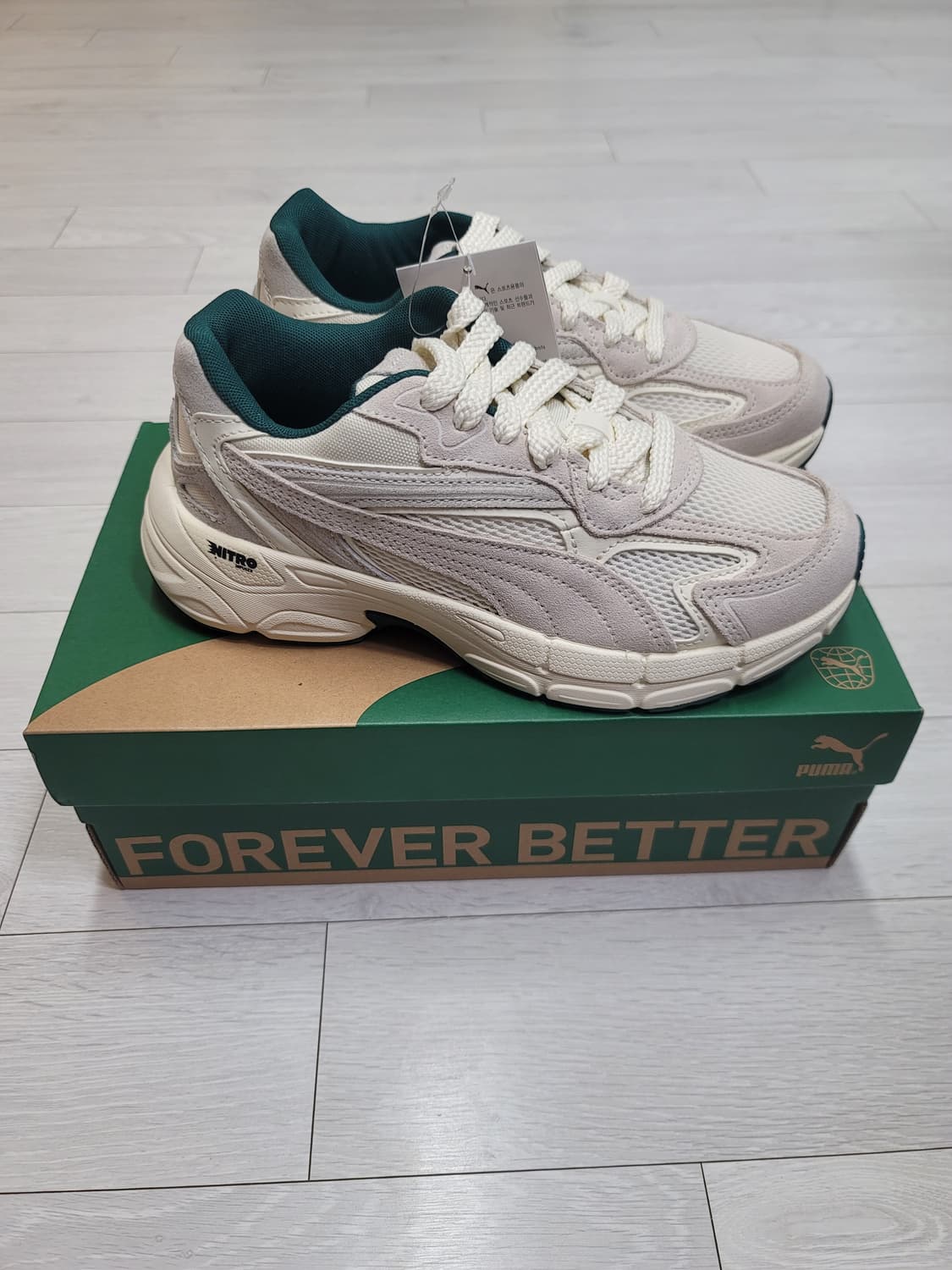 (225)푸마 운동화 테버리스 나이트로 20주년 [대전 직거래도 가능] 상품이미지6