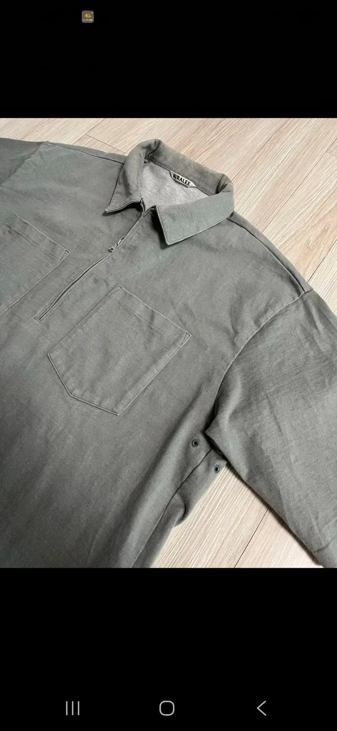 오라리 반팔 집업 5사이즈(100~105) 상품이미지3