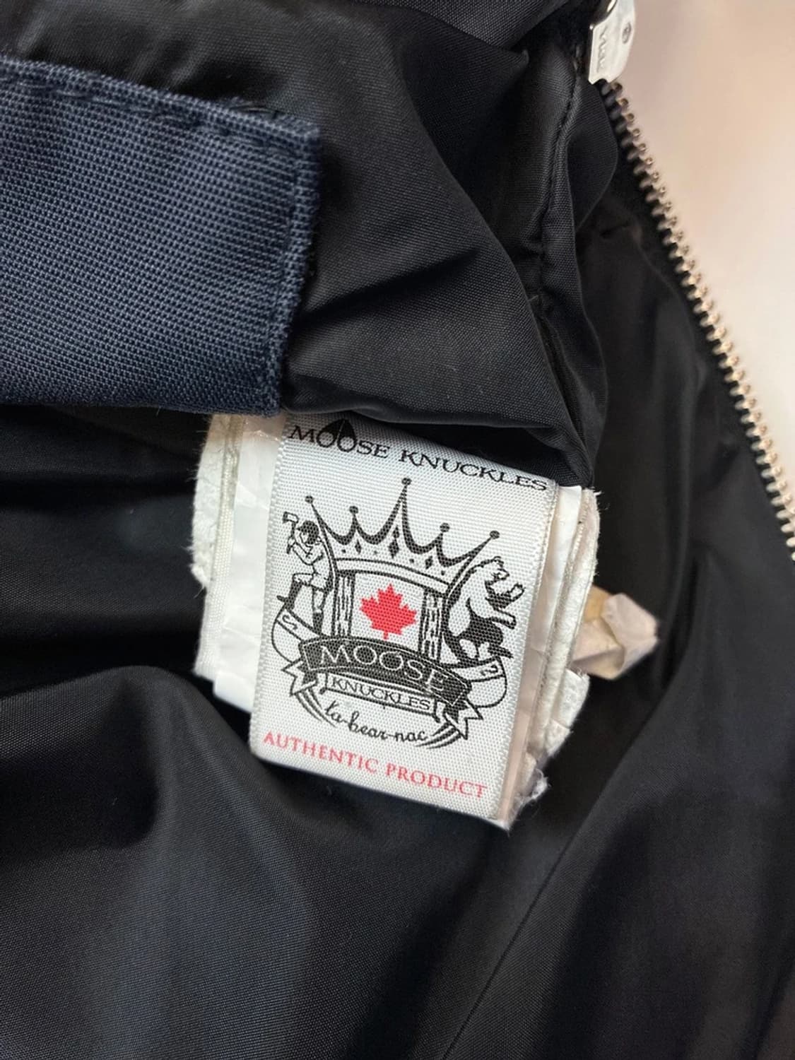 무스너클 내츄럴 폭스 퍼 쓰리쿼터 맨즈 패딩 PN5611    상품이미지8