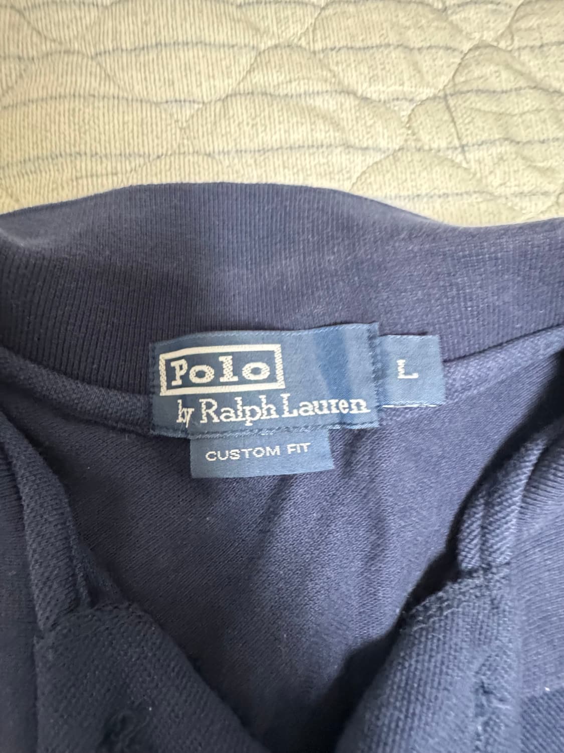 폴로 랄프로렌 네이비 빅포니 긴팔 티셔츠 상품이미지3