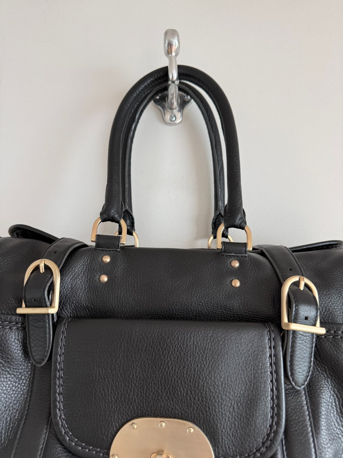 타미 힐피거(Tommy Hilfiger) 레더 보스턴백 상품이미지2