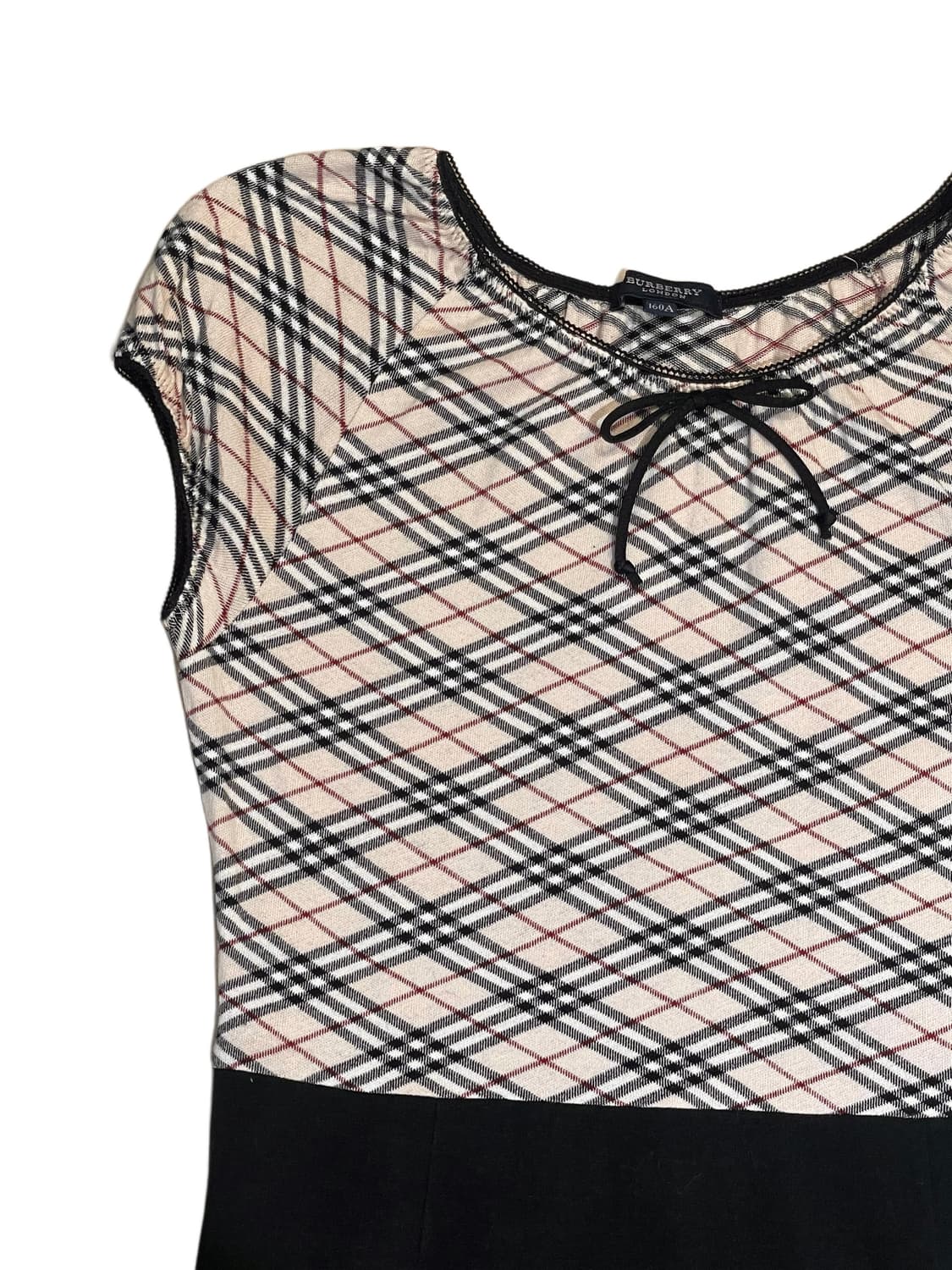 버버리 체크 리본 원피스 상품이미지3