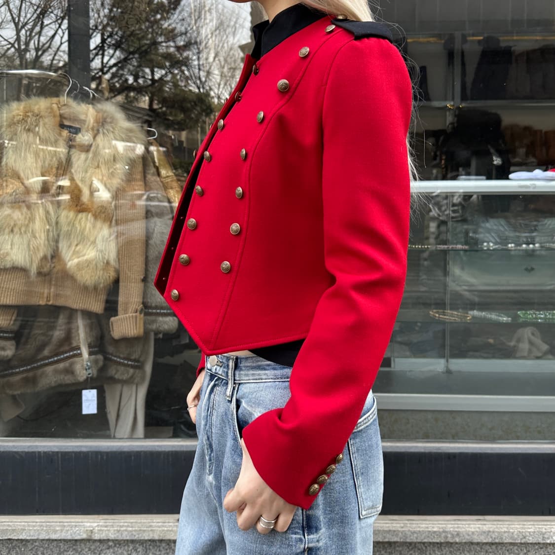 00s 아카이브 랄프로렌 럭비 나폴레옹 자켓 상품이미지6