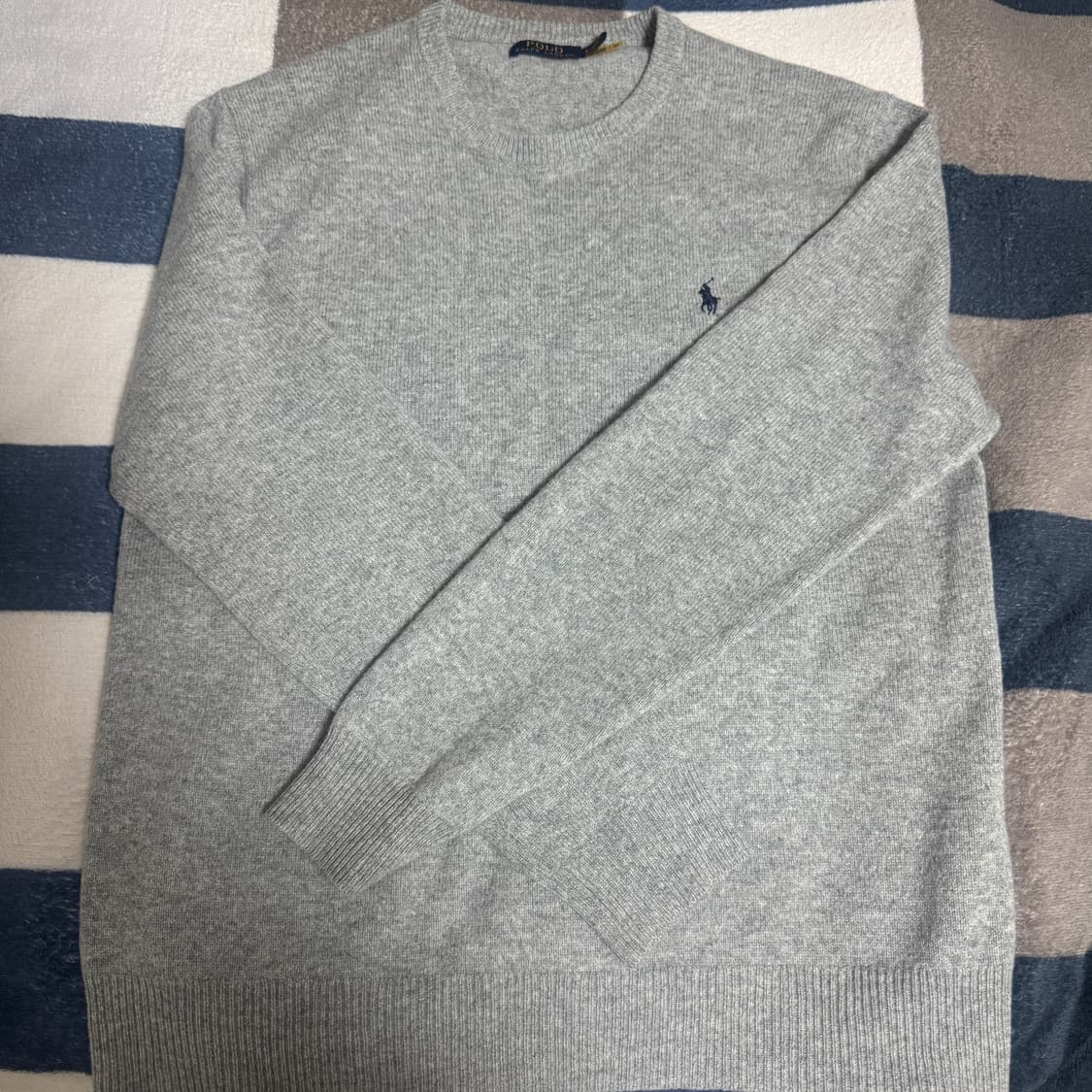 폴로 랄프 로렌 울 니트 그레이 상품이미지2