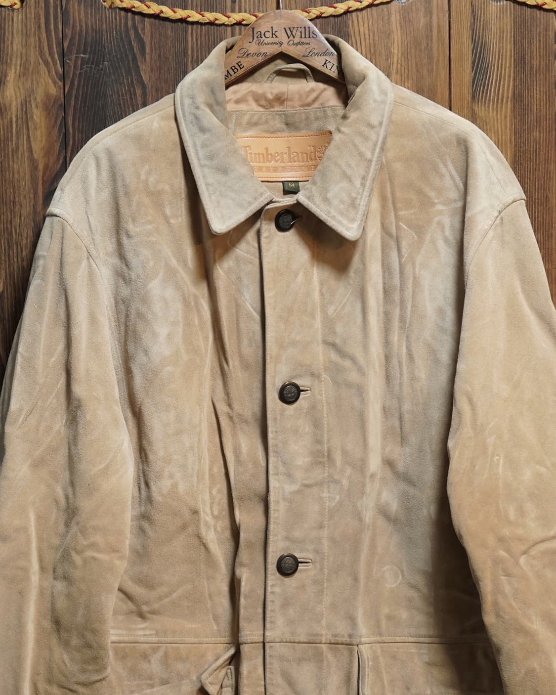 팀버랜드 웨더기어 카우하이드 스웨이드 자켓 상품이미지2