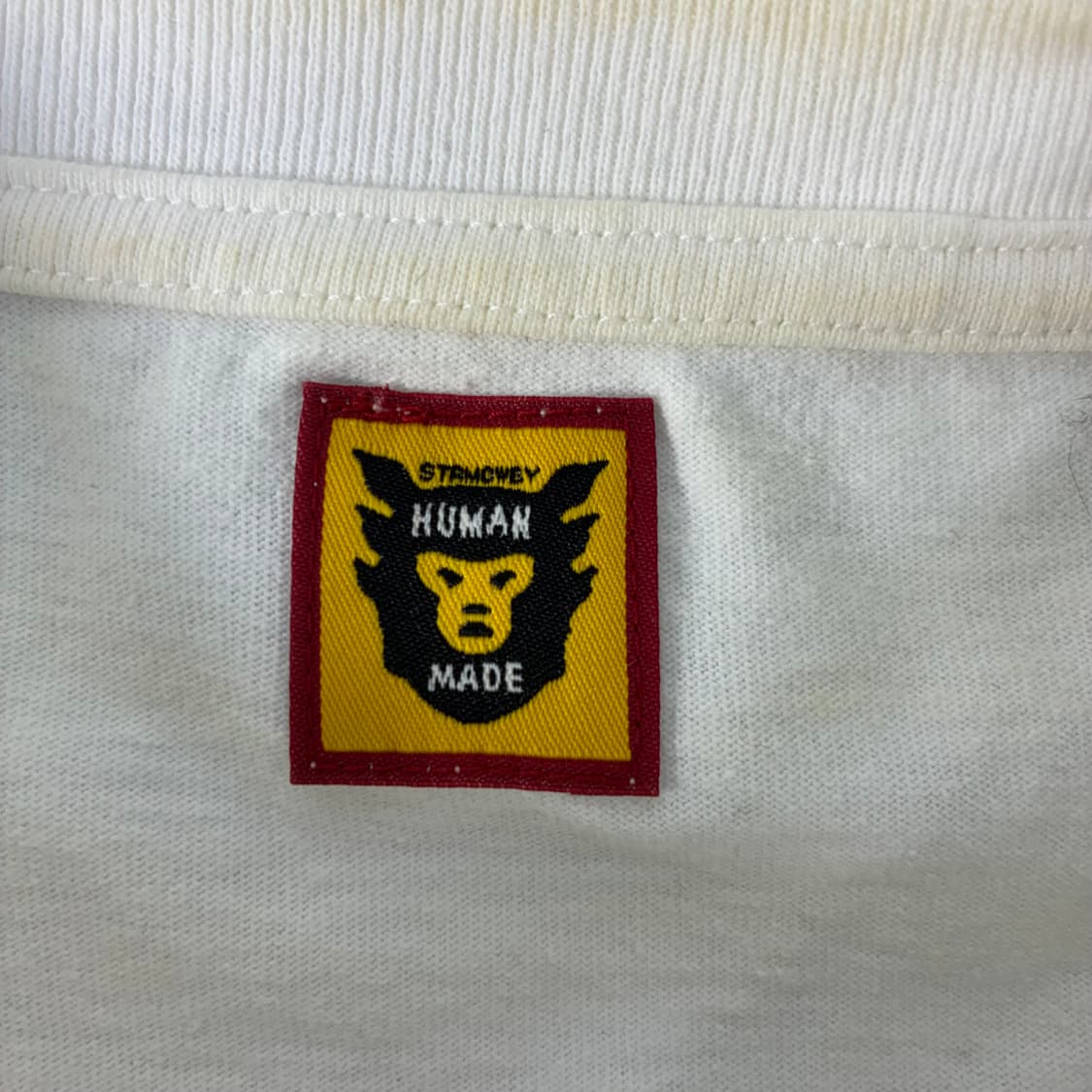 Human made  휴먼메이드 하트 프린팅 코튼 화이트 롱슬리브 상품이미지6