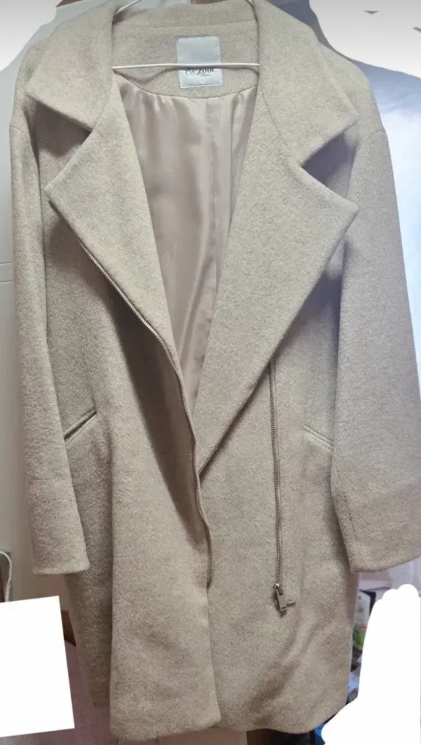 zooc 베이지색 코트(모90) 10.0 상품이미지1