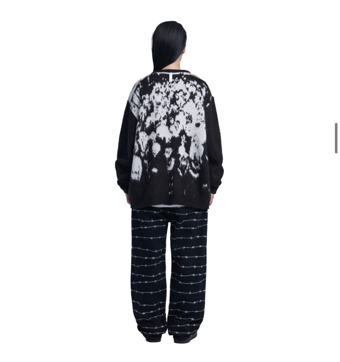 [노매뉴얼] PPS HAIRY CARDIGAN (BLACK/S사이즈) 상품이미지6