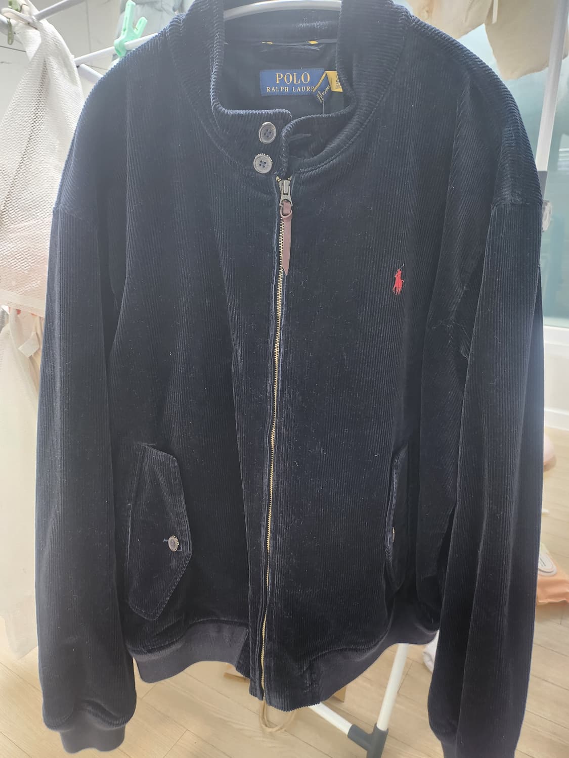 폴로 바라쿠다 코듀로이 네이비 XL 새상품 정품 상품이미지2