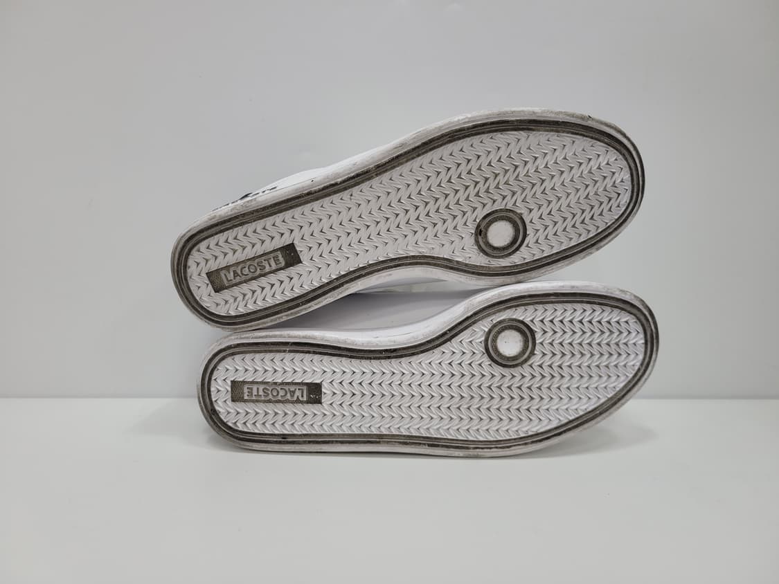 LACOSTE 21SS 라코스테 가죽 스니커즈 / 사이즈 260 화이트 상품이미지8