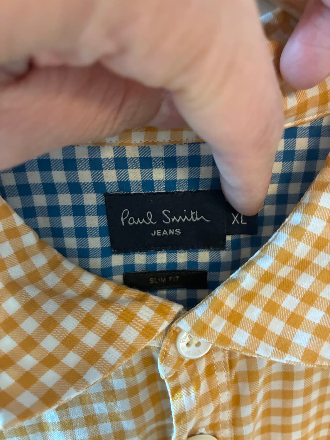 Paul Smith 폴스미스 깅엄 셔츠 (디테일👍) 상품이미지7
