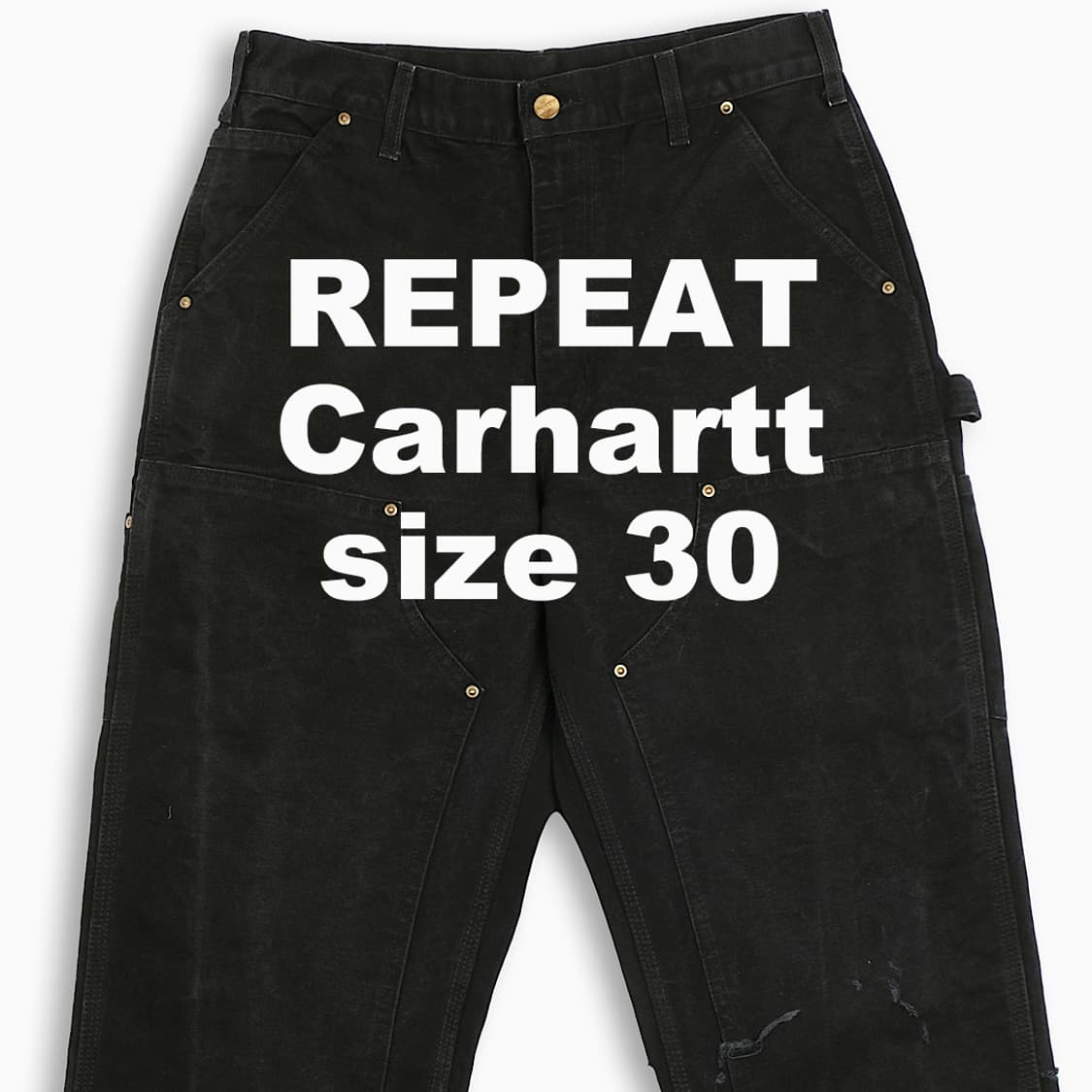 빈티지 칼하트 더블니 B01 USA 30 인치 CH0013203 상품이미지1