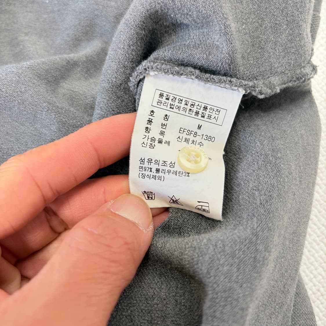 M) 폴로 랄프로렌 치프키프 빅포니 넘버링 롱슬리브 PK 카라티 상품이미지4