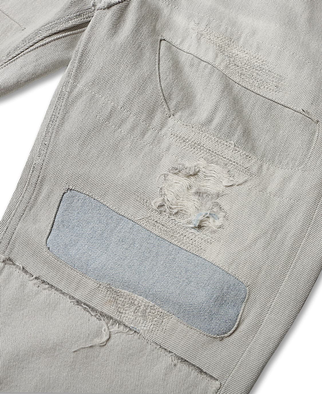 일레븐티 [Eleventy] 라이트 그레이 빈티지 테이퍼드 데님 팬츠 상품이미지5