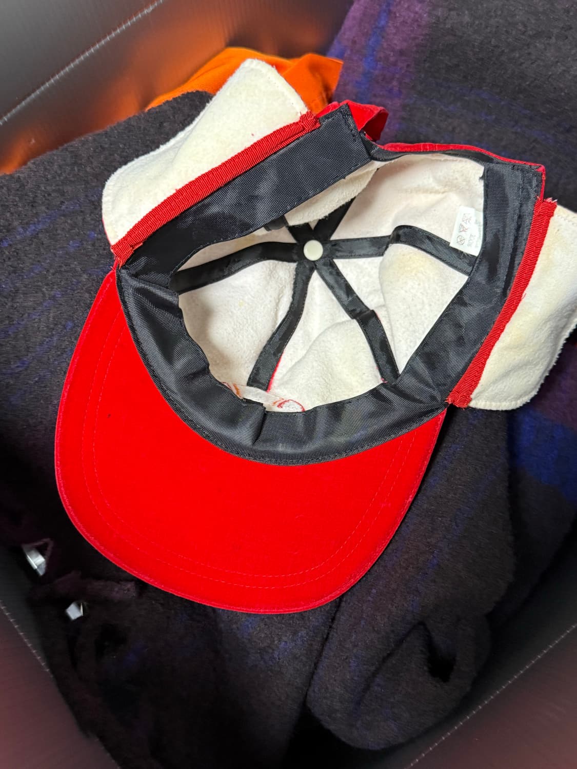 엘레쎄 빈티지 스웨이드 모자 상품이미지4