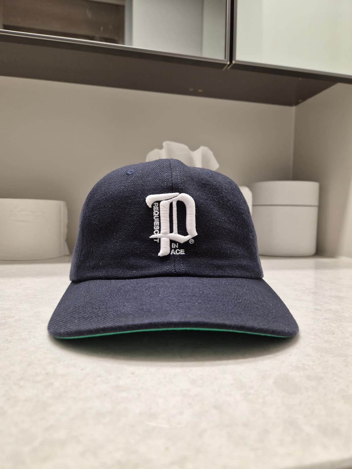 Palyhollywood 팔리할리우드 "P" hat 네이비 볼캡 상품이미지3
