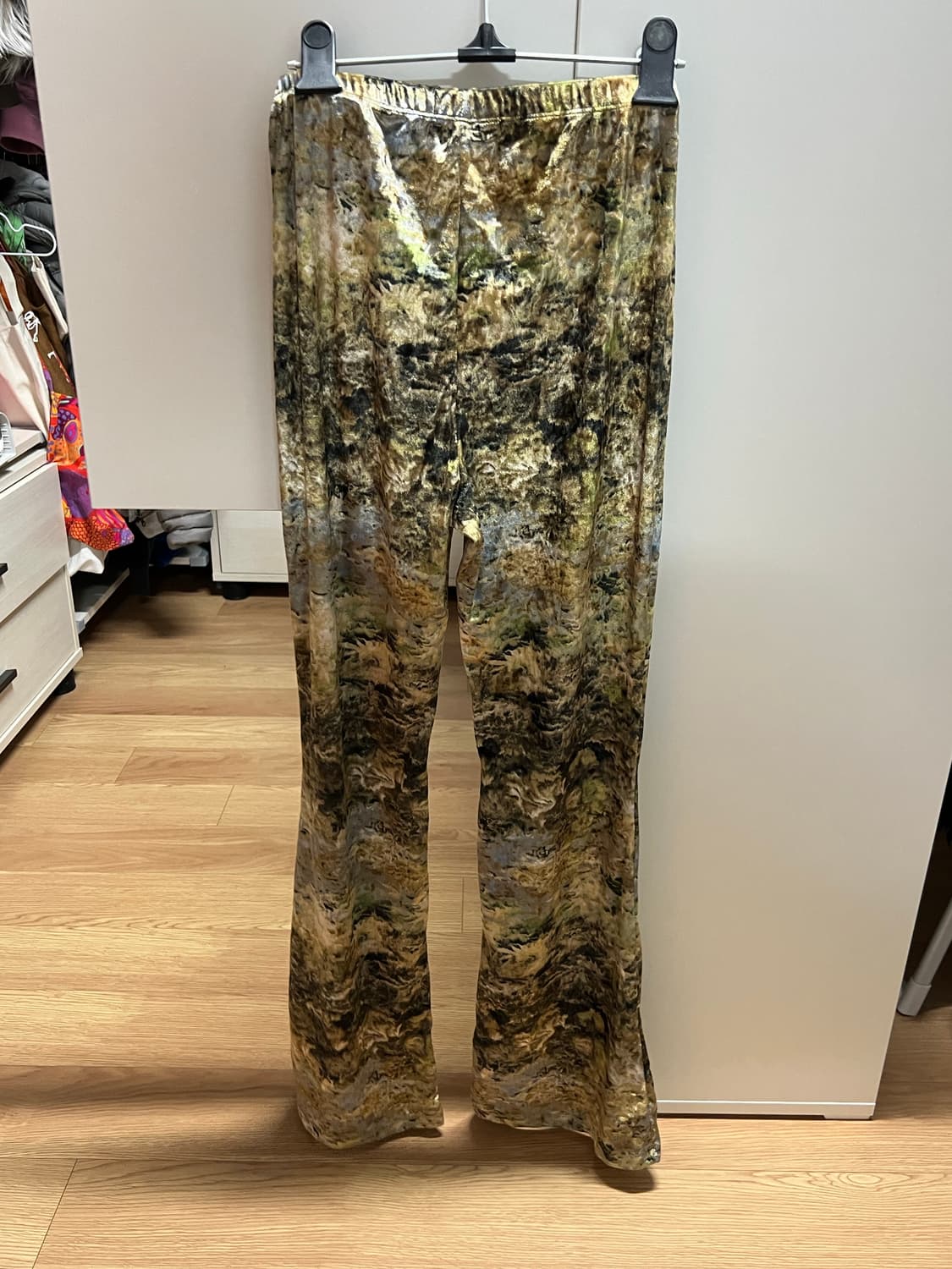 Teak 이밴드 벨벳져지 팬츠 상품이미지2