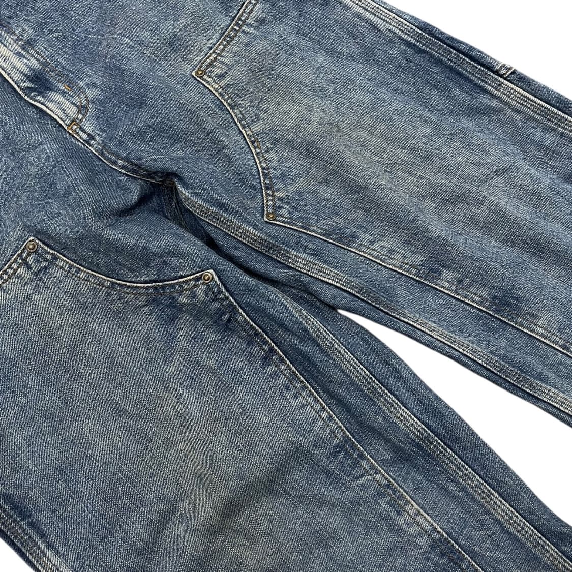 자라 더블니 카펜터 데님팬츠 상품이미지6