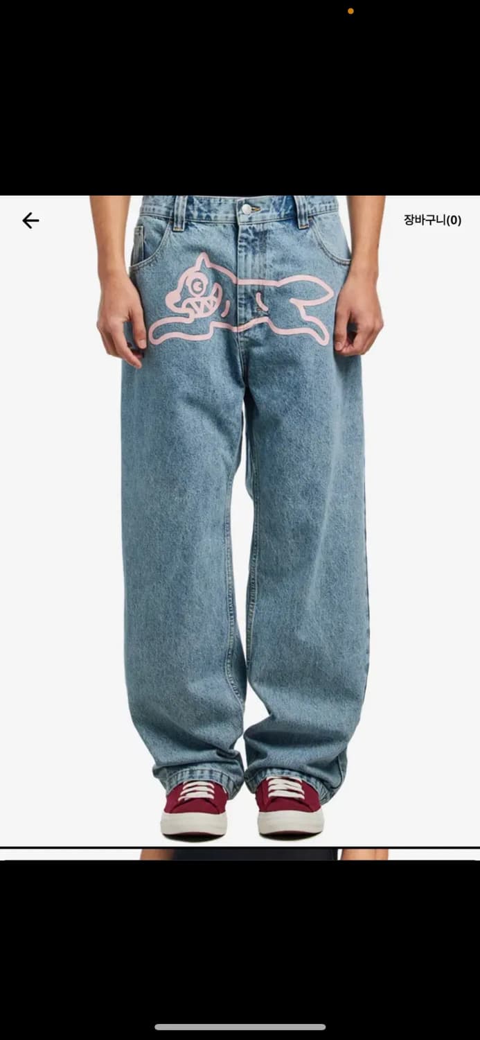 아이스크림 러닝독 데님팬츠 상품이미지1