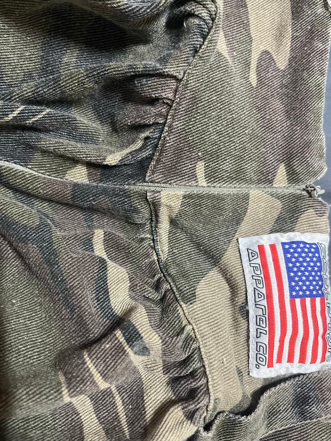 스컬프터 카모 미스커트 상품이미지3