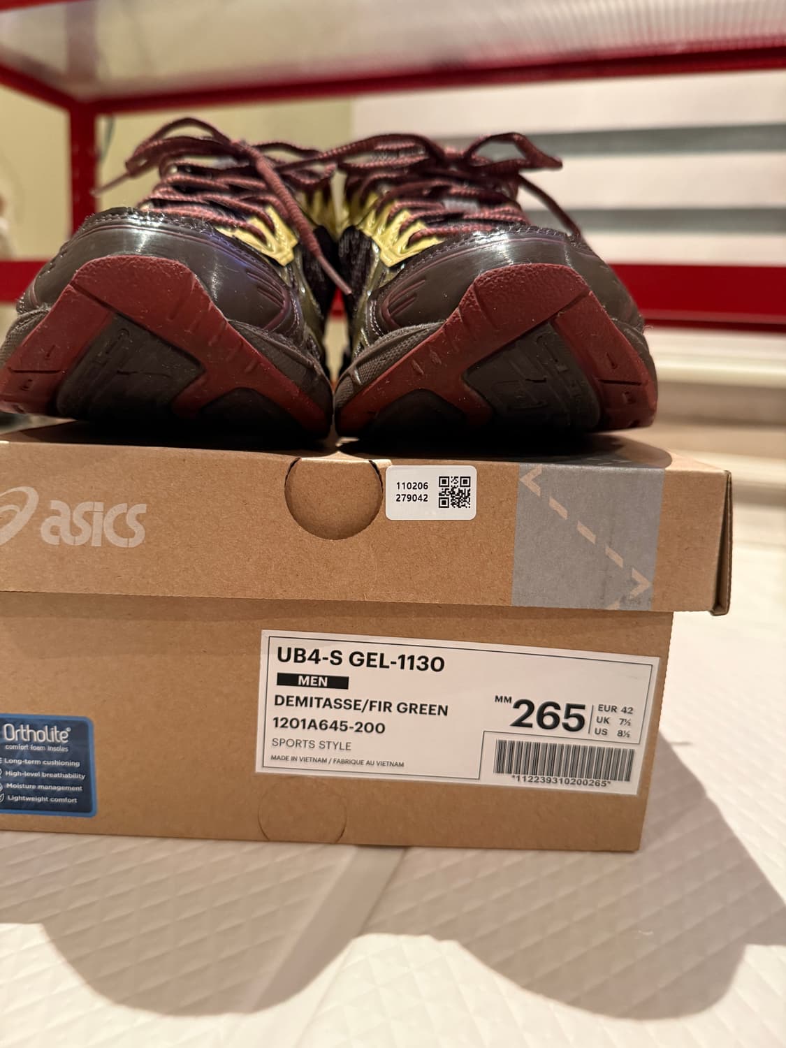 (사이즈 265) 아식스 UB4-S 젤 1130 데미타스 상품이미지7