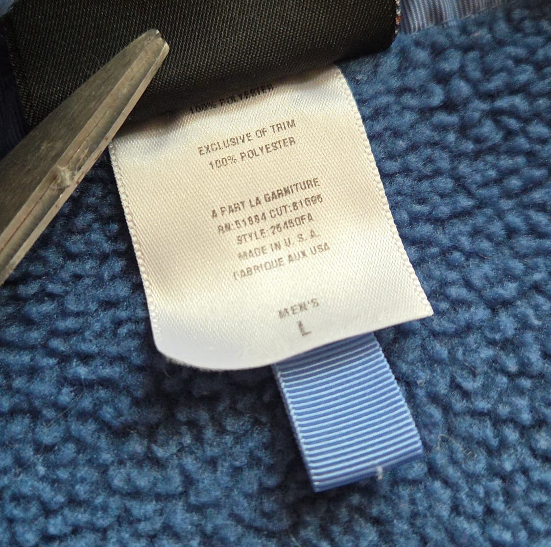 (L)파타고니아 Usa 블루 신칠라 상품이미지4