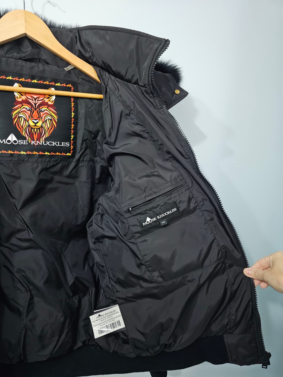 무스너클 콜린턴 봄버 패딩 100 상품이미지6