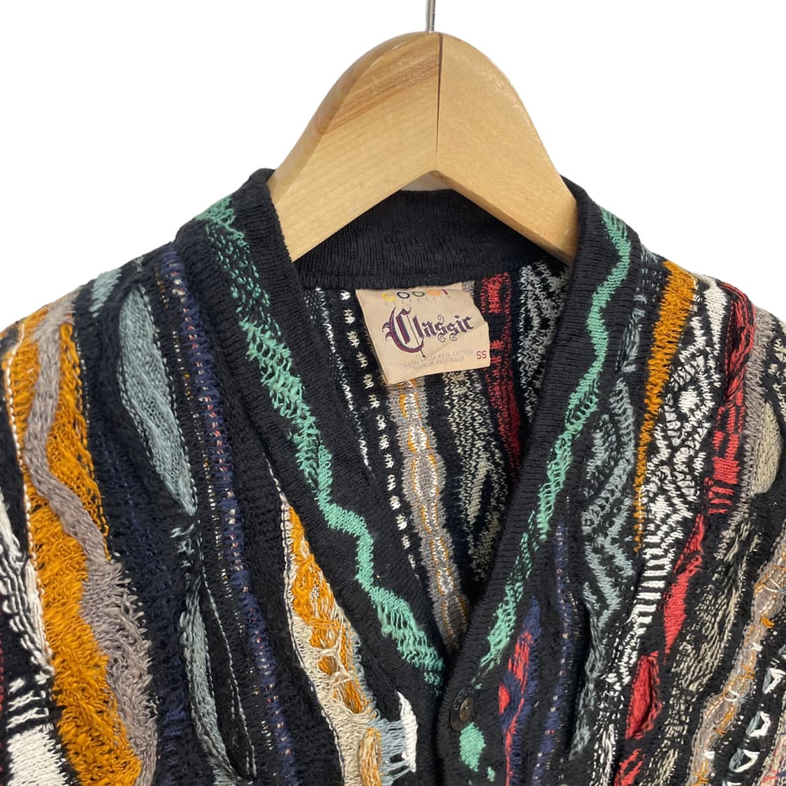 쿠지 케이블 니트 가디건 상품이미지2