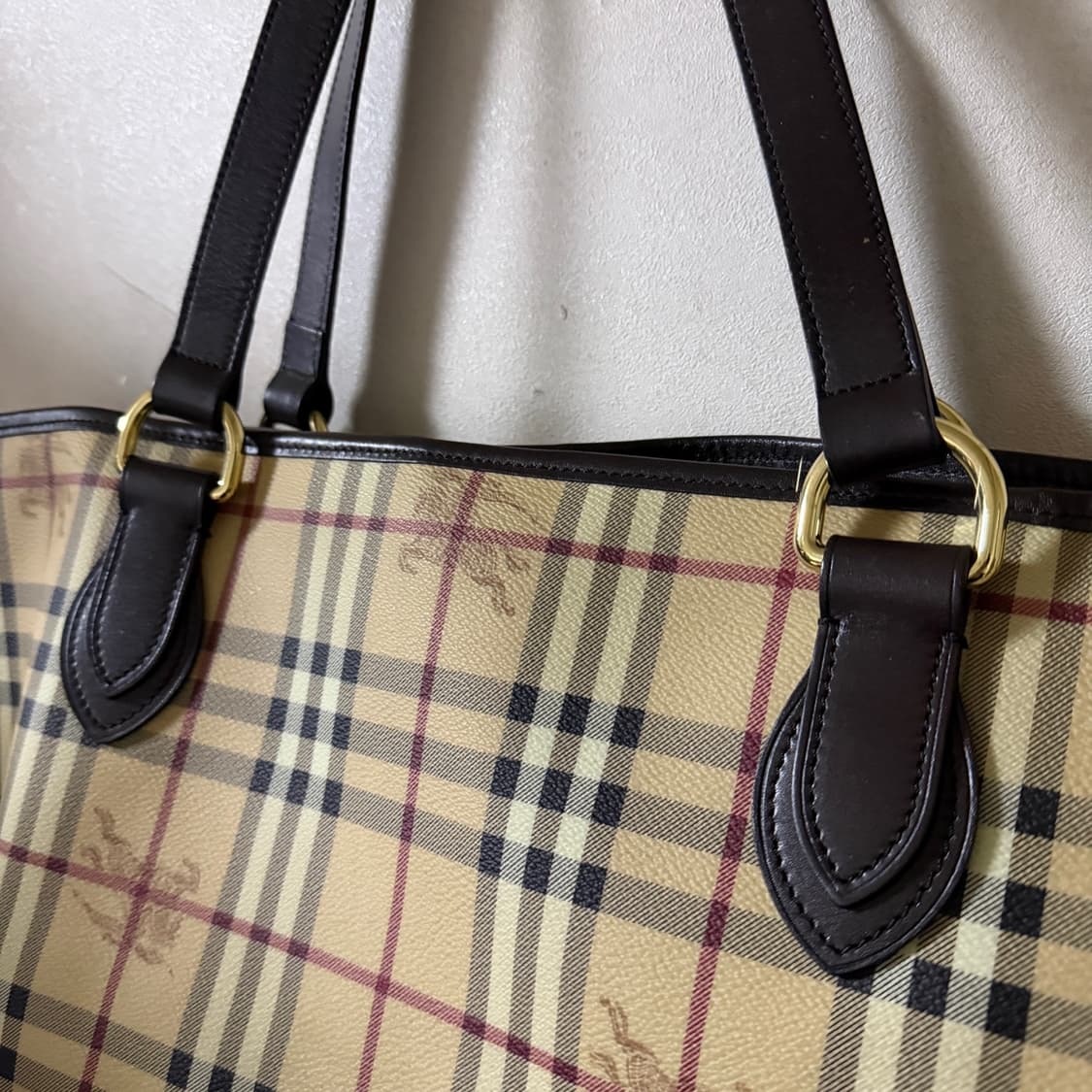 버버리 클레식 노바체크 쇼퍼백 상품이미지3