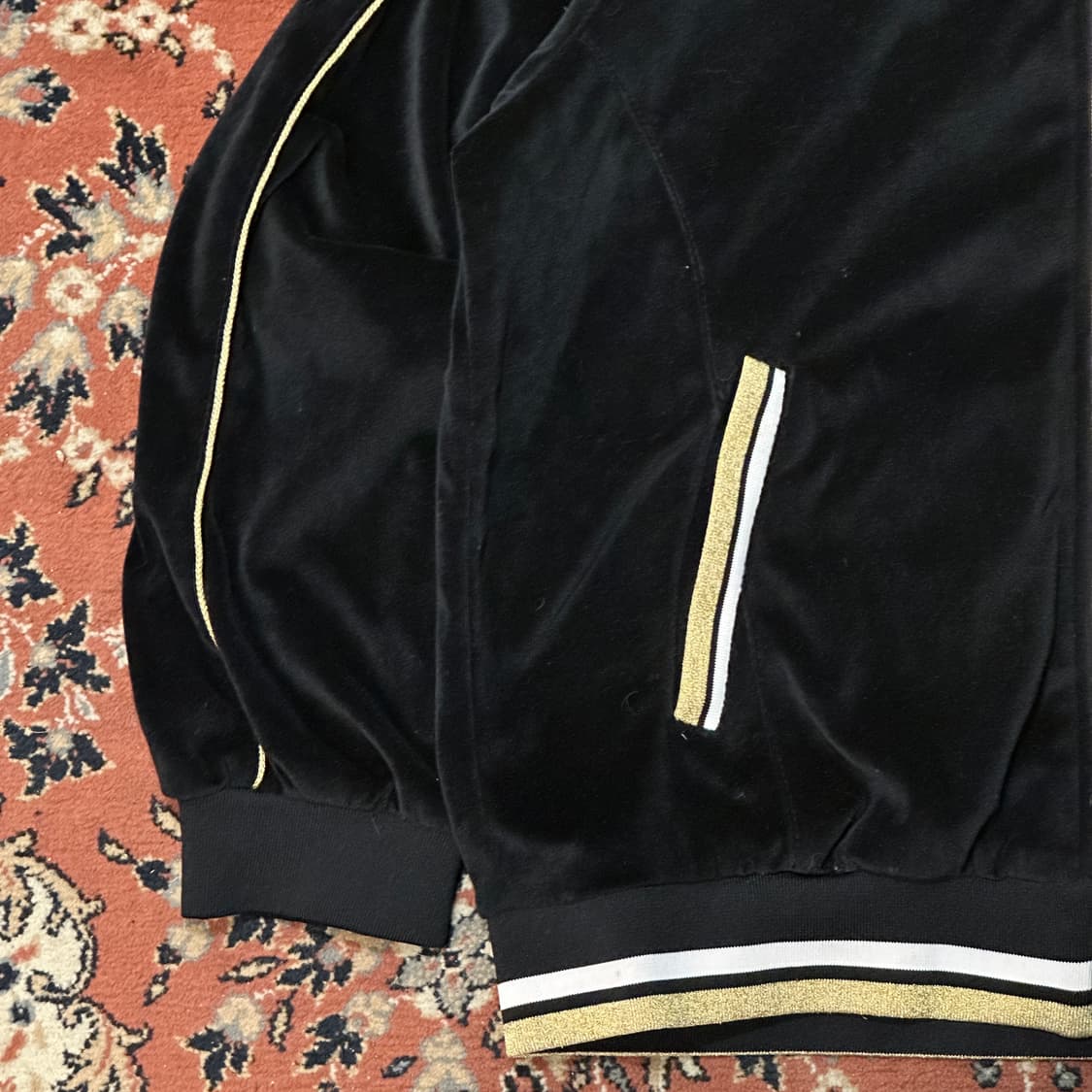 챔피온 벨루어 벨벳 y2k 트랙탑 져지 (XL)  상품이미지4