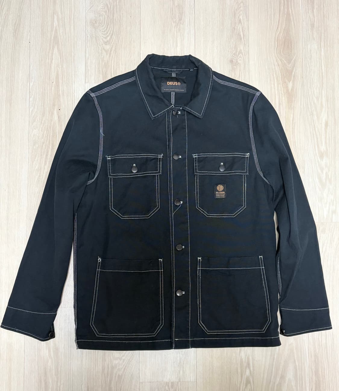 데우스 엑스 마키나 블랙 워크 자켓 L 상품이미지1