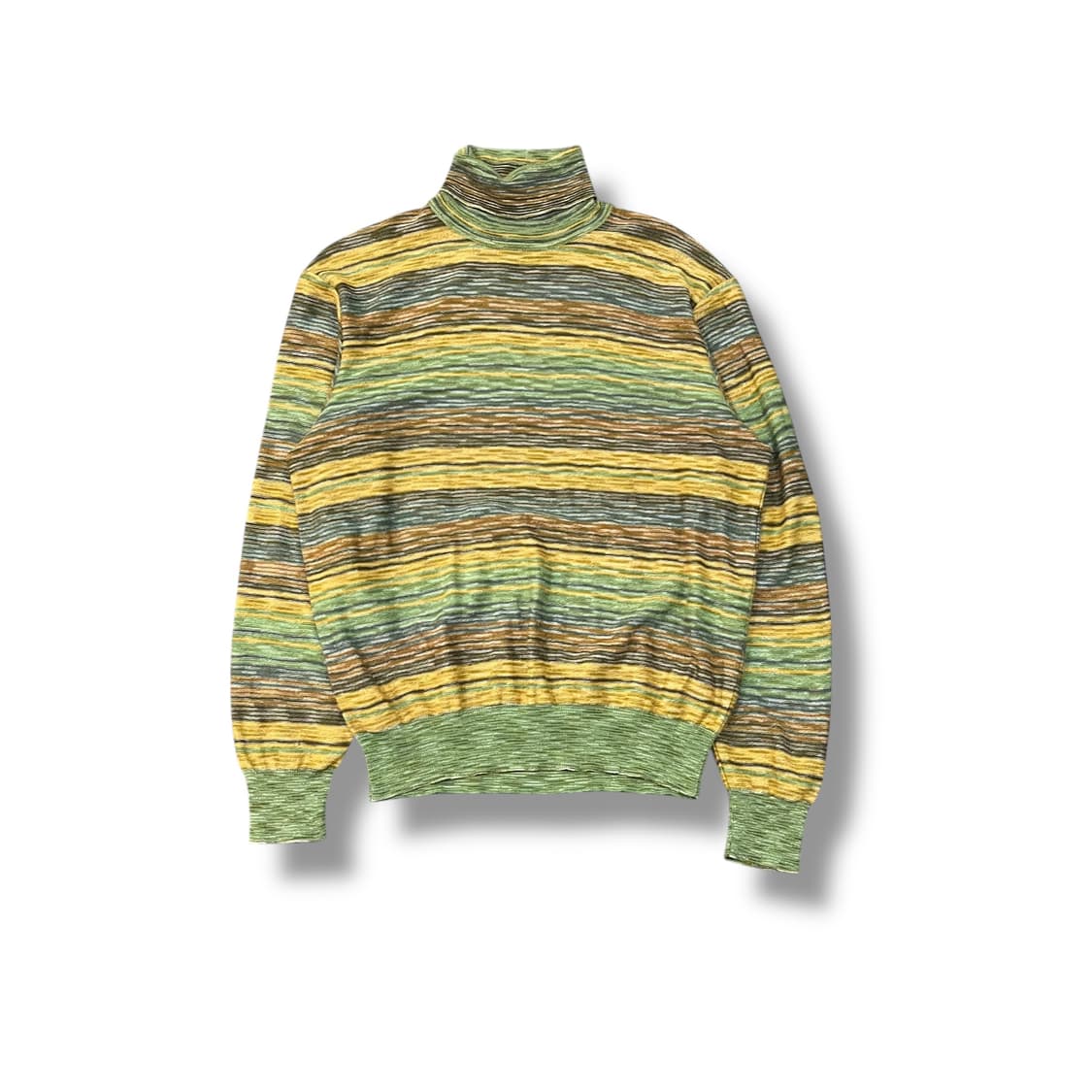  미쏘니 스포츠 스트라이프 터틀넥 니트 y14206 상품이미지2