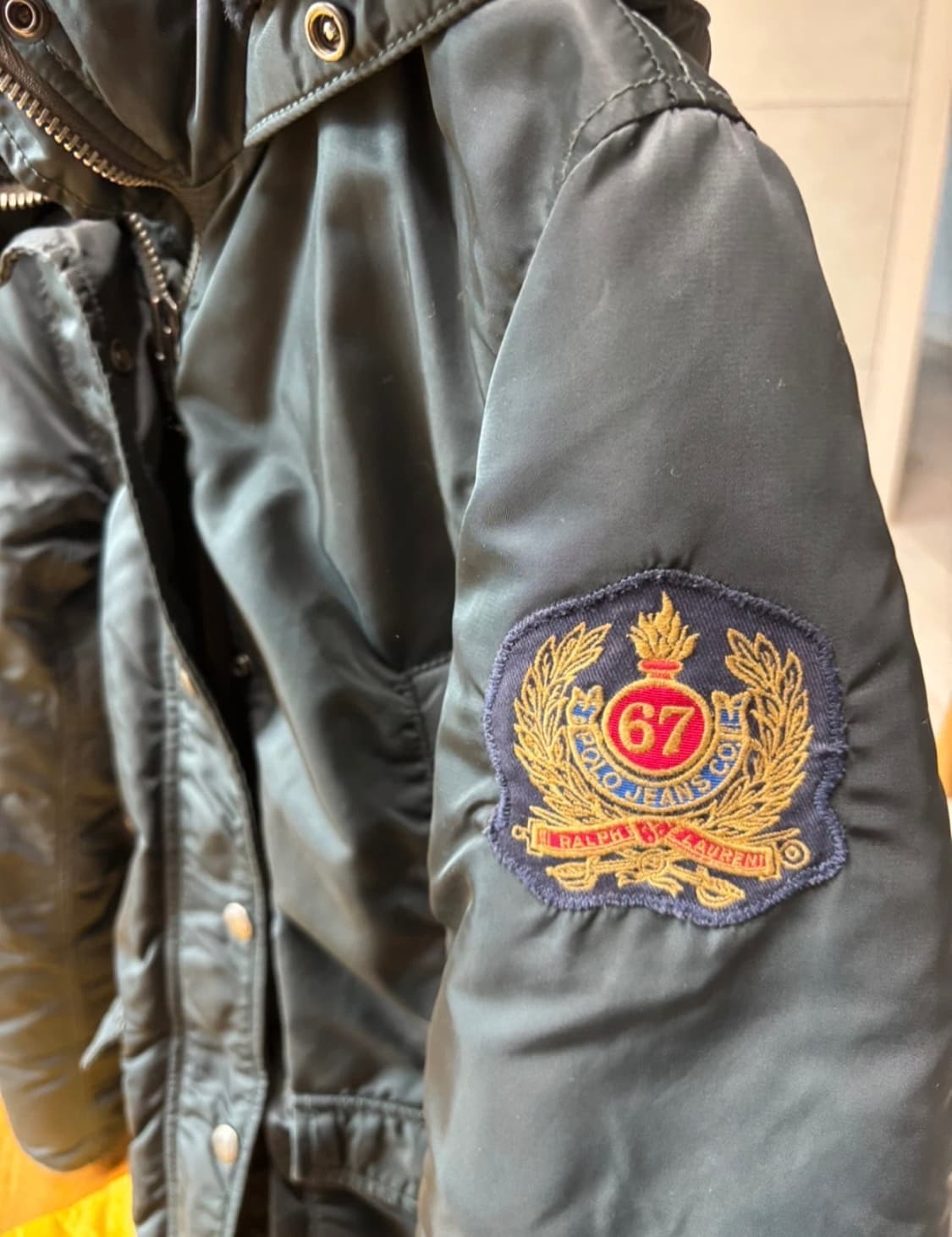 폴리 진스 랄프로렌 컴퍼니 N3B 파카 s사이즈 상품이미지4